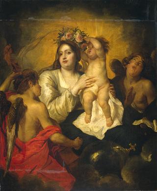 The apotheosis of the Virgin
