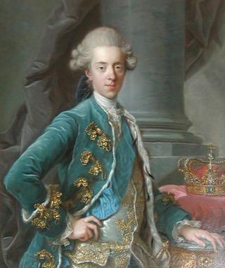 Portrait of King Christian VII of Denmark