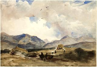 In Wales between Bangor and Capel Curig