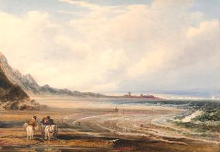 Travelers on the Sands near Redcar