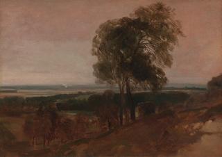 Landscape Study at Sunset