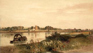 Bray on Thames from the Towing Path
