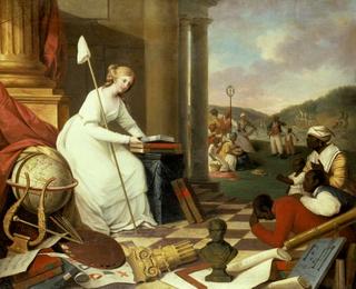 Liberty displaying the Arts and Sciences