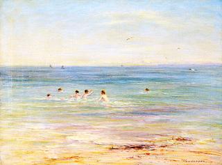 Children Bathing