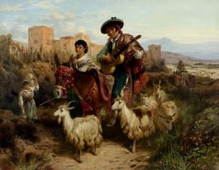 Castillian Courtship Scene