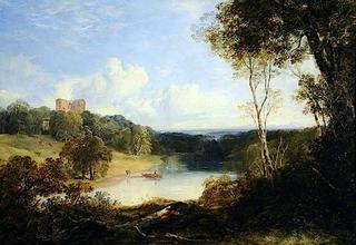 Newark Castle Overlooking the Yarrow