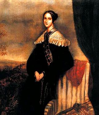 Portrait of Natalia Pushkina