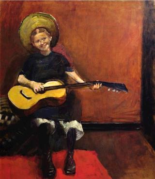Girl with guitar