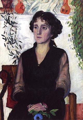 Portrait of Frau Signe Hallberg