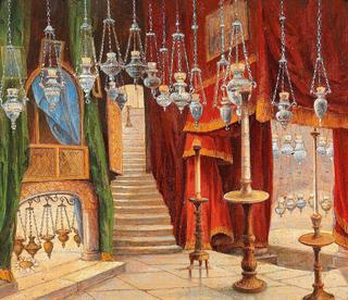 Bethlehem, Interior of the Nativity Chapel