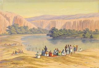 Bathing Scene with Orientals