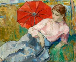 The Red Parasol