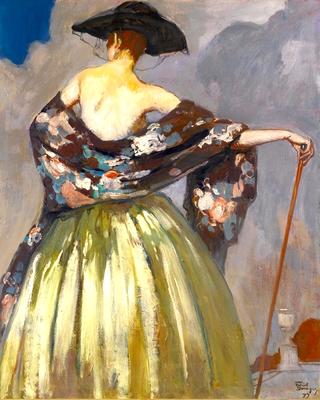 Venitienne au chale