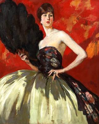Lady with a Fan