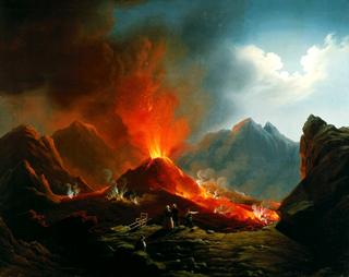 维苏威火山爆发
