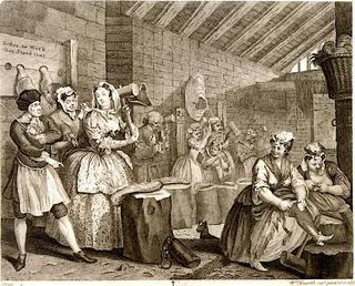 A Harlot's Progress: 4. Her Detention in Bridewell