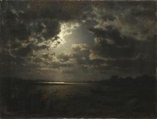 Moonlit night in Pomerania