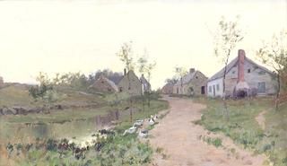 Farmhouse in the Light