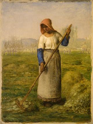 Peasant Raking
