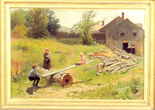 Teetering at the Saw Mill