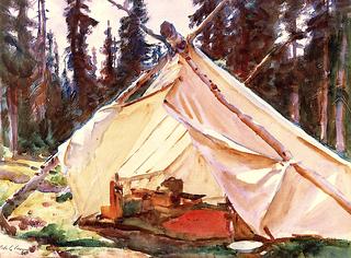 A Tent in the Rockies