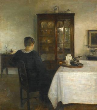 The Artist's Wife in an Interior