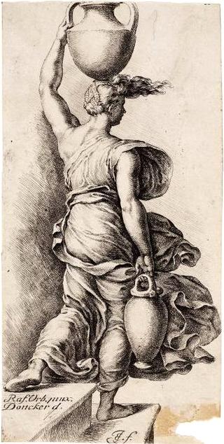 Woman with a water jug