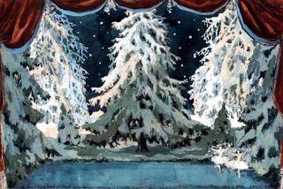 Stage Design for the Ballet "The Nutcracker"