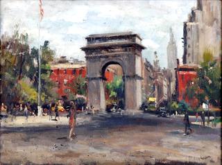 Summer. Washington Square