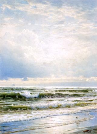 Luminist Coastal Scene