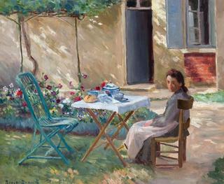 Woman in the Garden