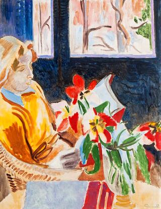 Martha at the window