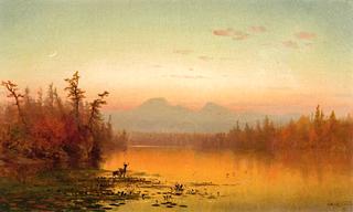 Sunset on the River