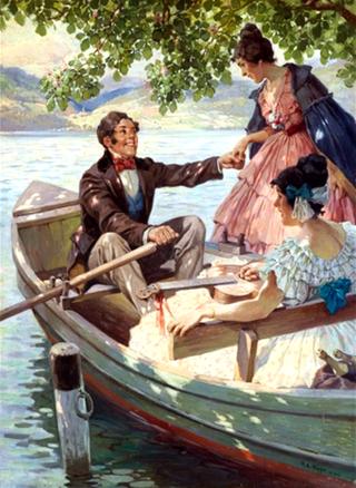 Invitation to the boat trip on the Danube