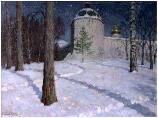 Zvenigorod. Moonlit Night