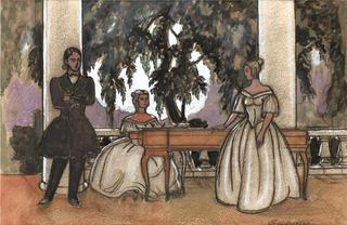 Set Design for "Eugene Onegin"