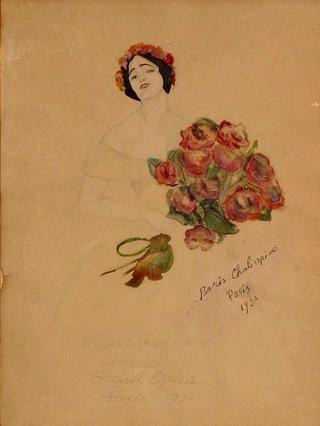Portrait of Olga Spesivtseva