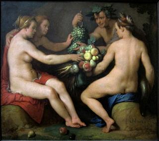 Ceres, Bacchus, Venus and Cupid