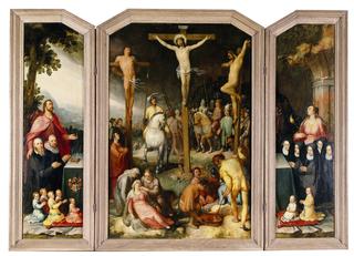 The Crucifixion with Saints and Donors