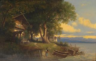 Farmhouse on the Lakeshore