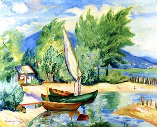 Colombier, White Sail