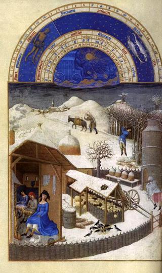 Les Tres Riches heures du duc de Berry: Février