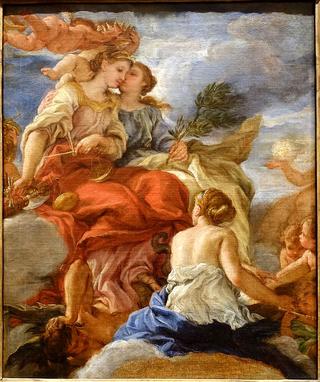 Study for 'Justice, Peace, and Truth'