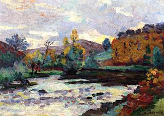 The Dam at Genetin, Crozant
