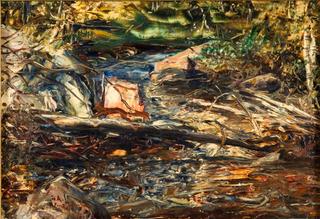 Landscape with Stream