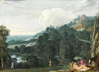 An Extensive Landscape with The Good Samaritan