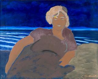 Woman at the Beach