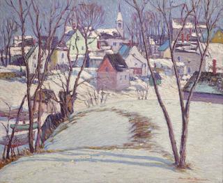 Edge of Village, New England