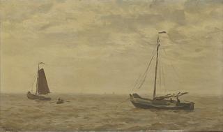 Seascape with Fishing Boats