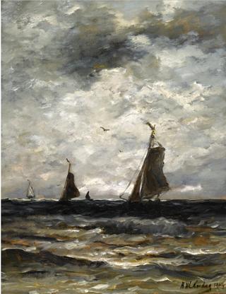 Fishing Vessels at Sea